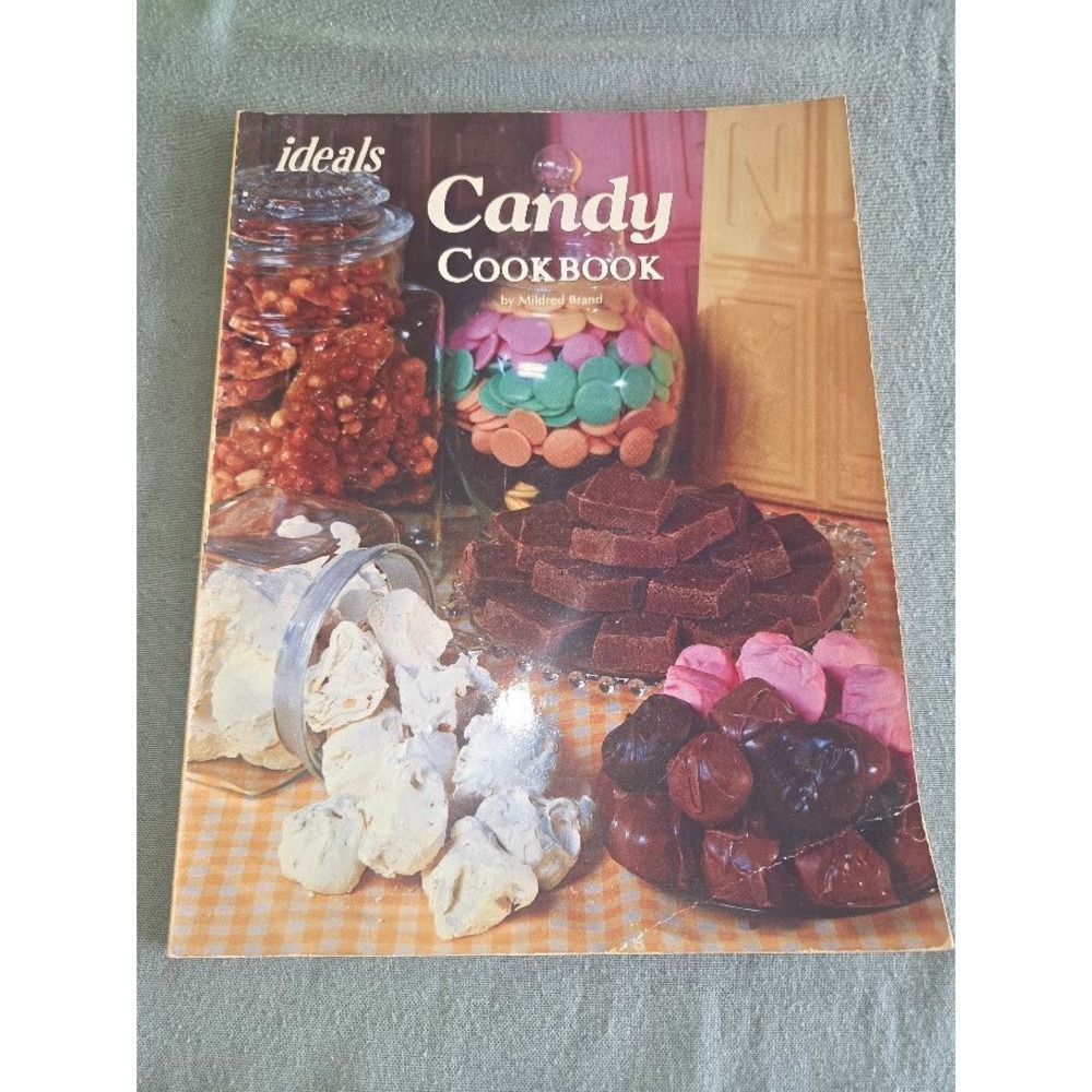 Ideals Candy Cookbook by Mildred Brand Vintage Softcover Recipes Confections